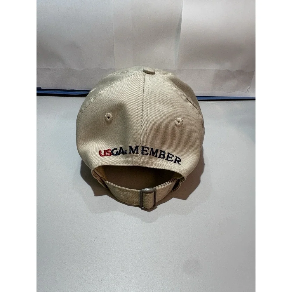 Lot of 2 USGA US Open Golf Hats 2012 Olympic Club 2016 Oakmont Adjustable